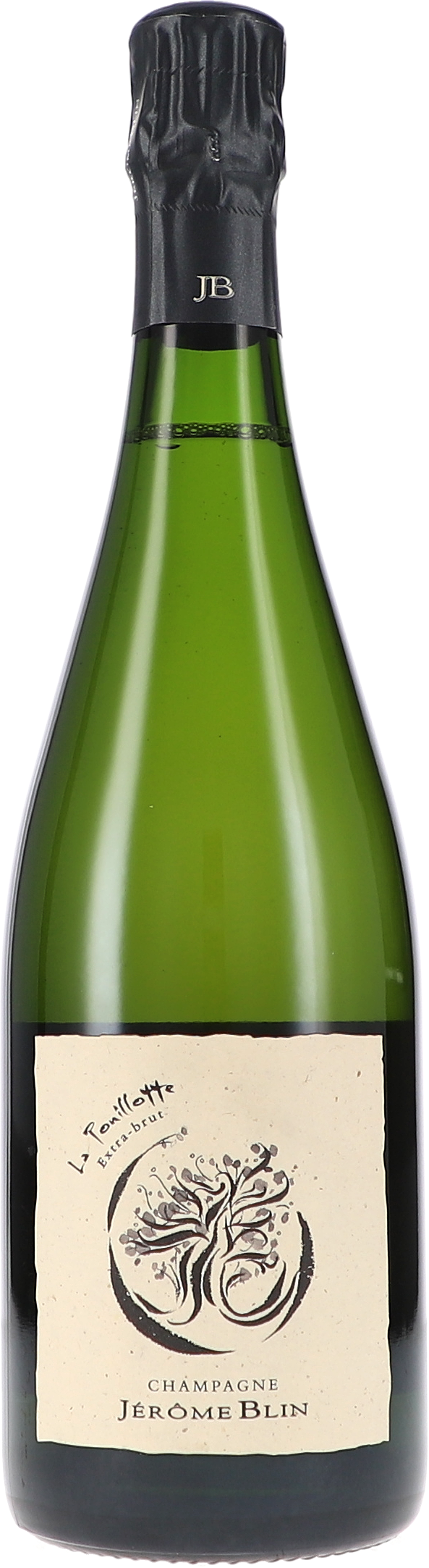 La Pouillote, Extra Brut champagne, Flasche, Sekt, grüne Flasche, Brut