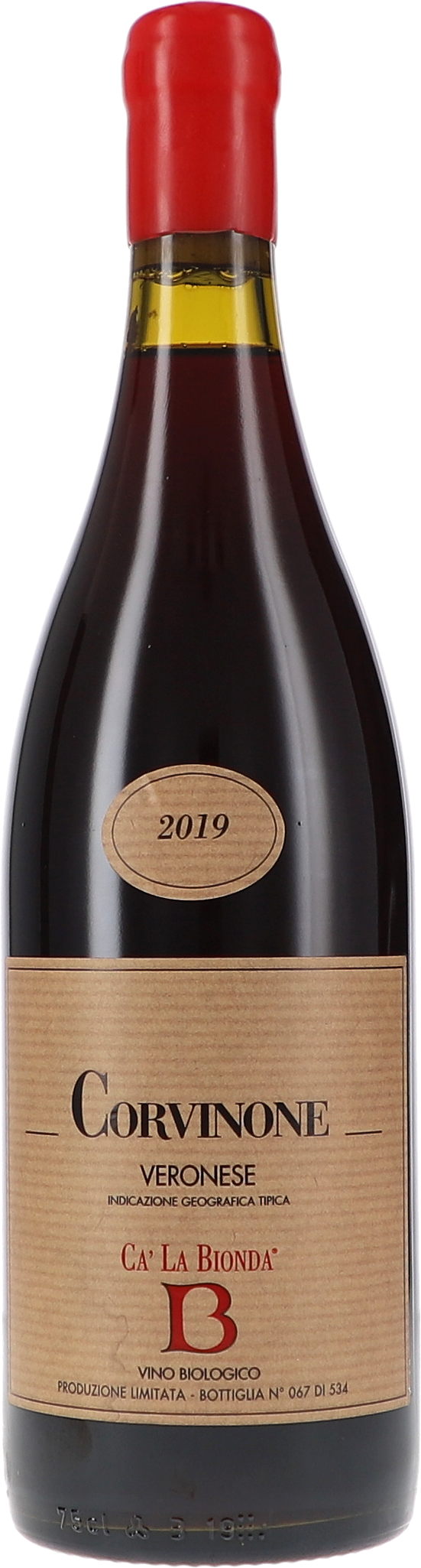 Corvinone IGT wein, veronese, rotwein, flasche, bio