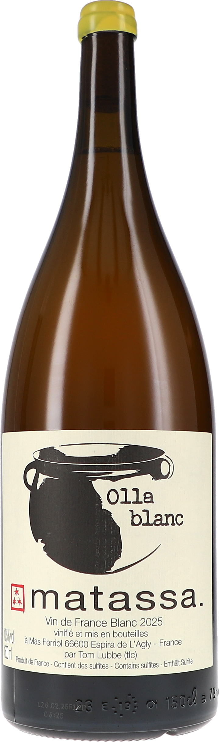 Vin de France Blanc, Weißwein, Flasche Glas, Weißwein 2025, Weißweintraube
