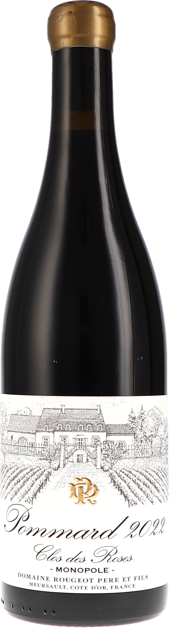Pommard "Clos des Roses" Monopole AOC Alkohol, Flasche, Schnaps, Weinflasche, Bier