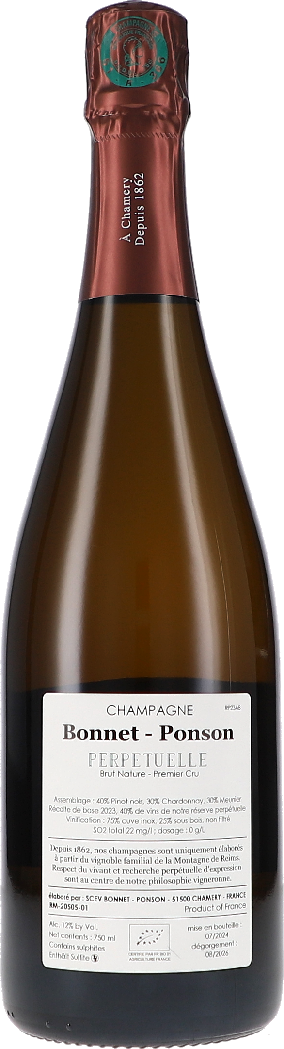 Champagner, Schaumwein, Glasflasche, Braun, Brut Nature