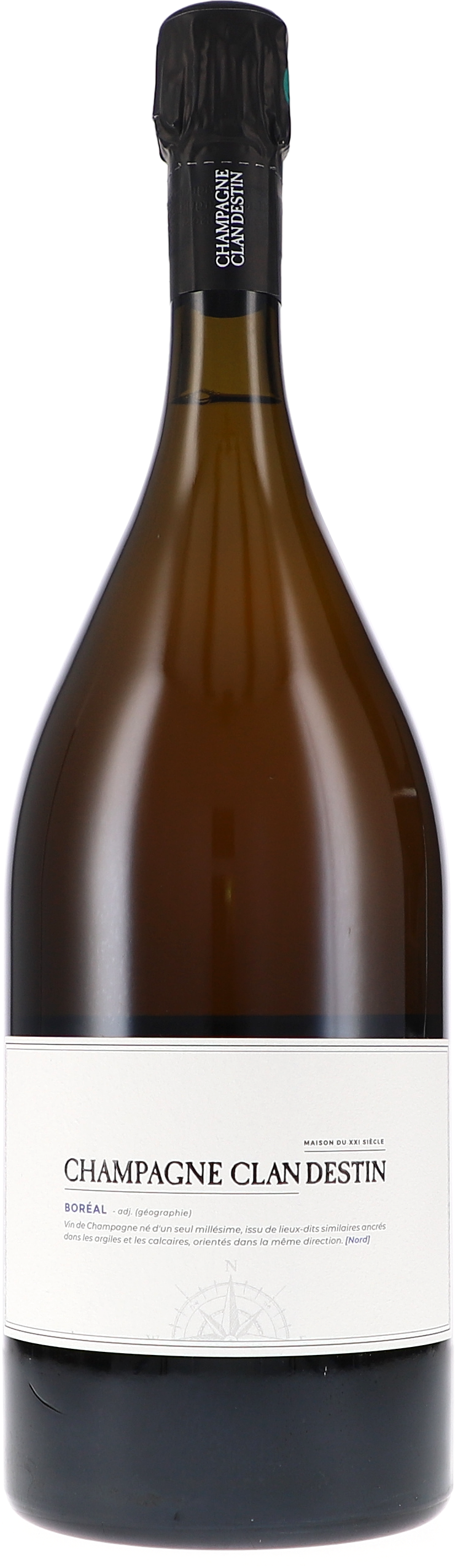 BORÉAL, Brut Nature Alkohol, Flasche, Schnaps, Weinflasche, Bier