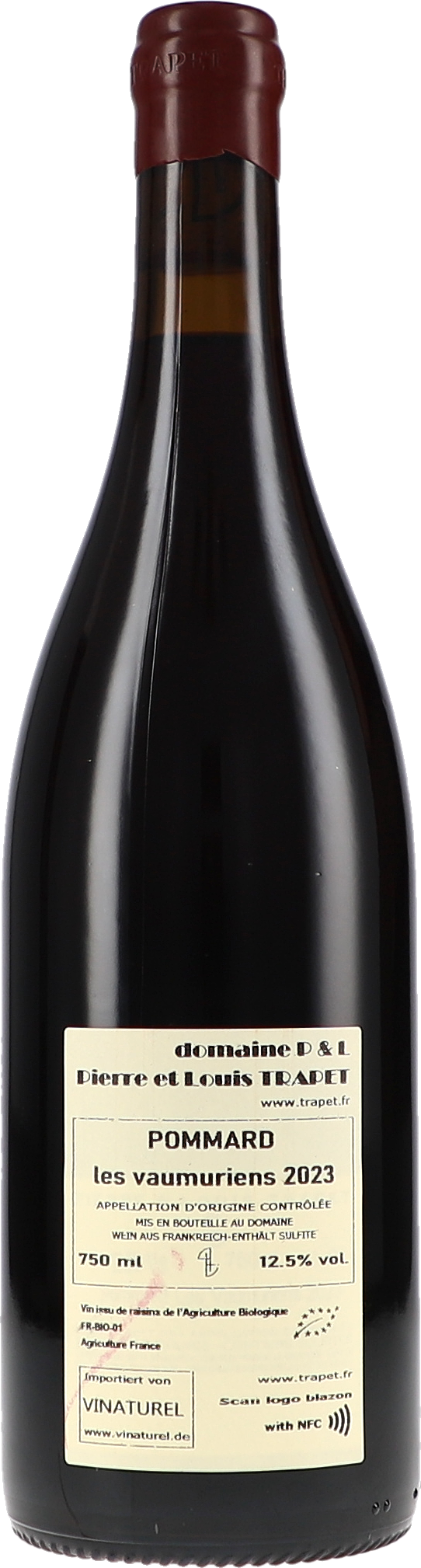 Flasche, Wein, Rotwein, 750 ml, Etikett