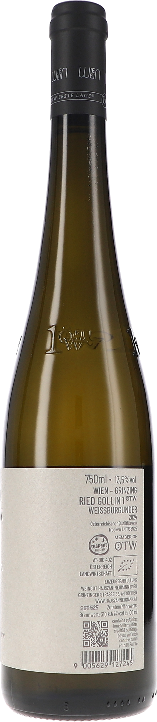 Weißwein, 750ml, Grüner Wein, Ried Goln?, Weißburgunder