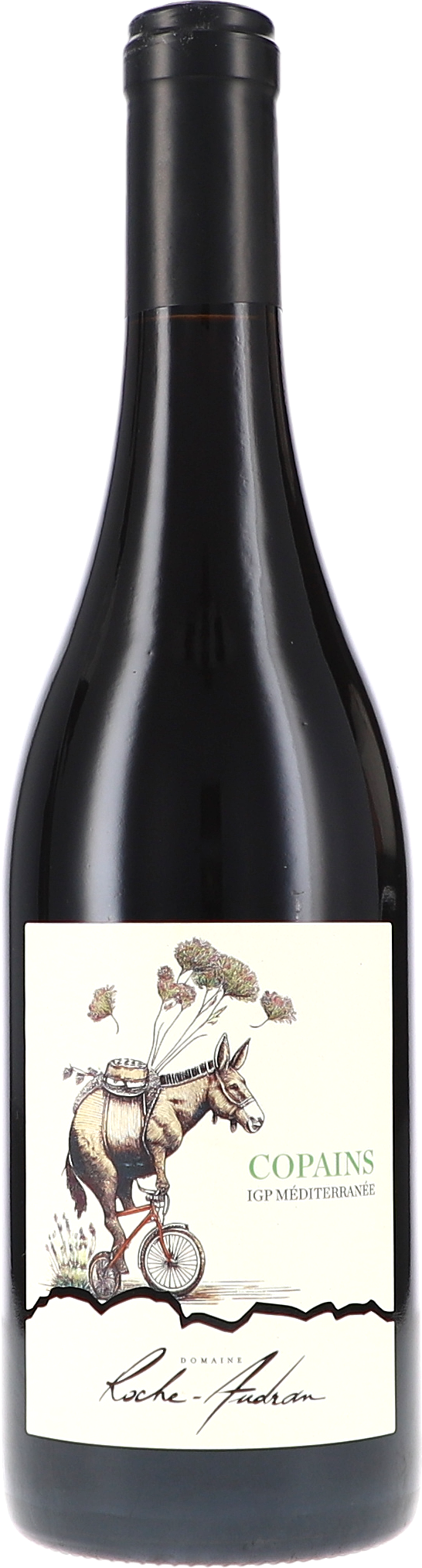 Copains IGP Méditerranée Wein, Rotwein, Flasche, Etikett, IGP Méditerranée