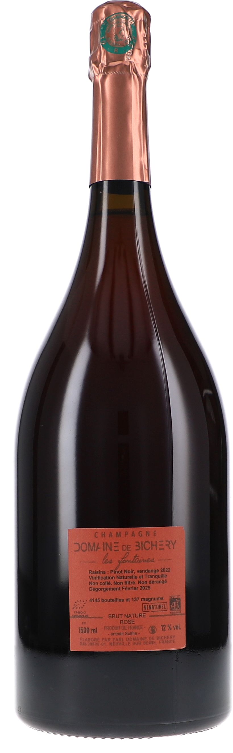 Sekt, Champagner, Rosé, Flasche, Etikett