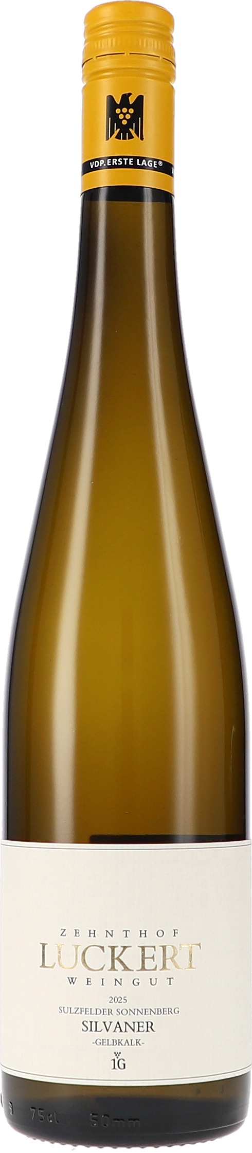 Weinflasche, Silvaner, Weißwein, Glasflasche, Schraubverschluss