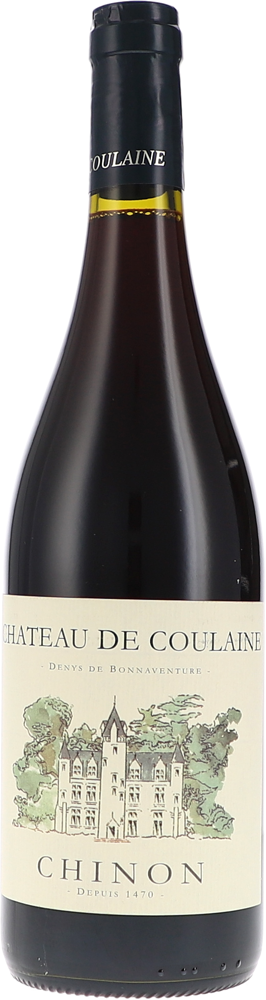 Château de Coulaine AOC Flasche, Alkohol, Bier, Getränk, Schnaps