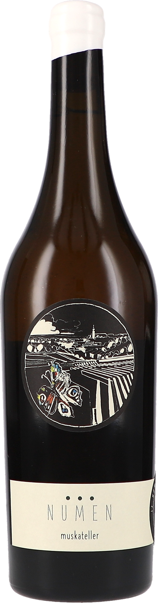 NUMEN Muskateller weisswein, muskateller, flasche, wein, etikett