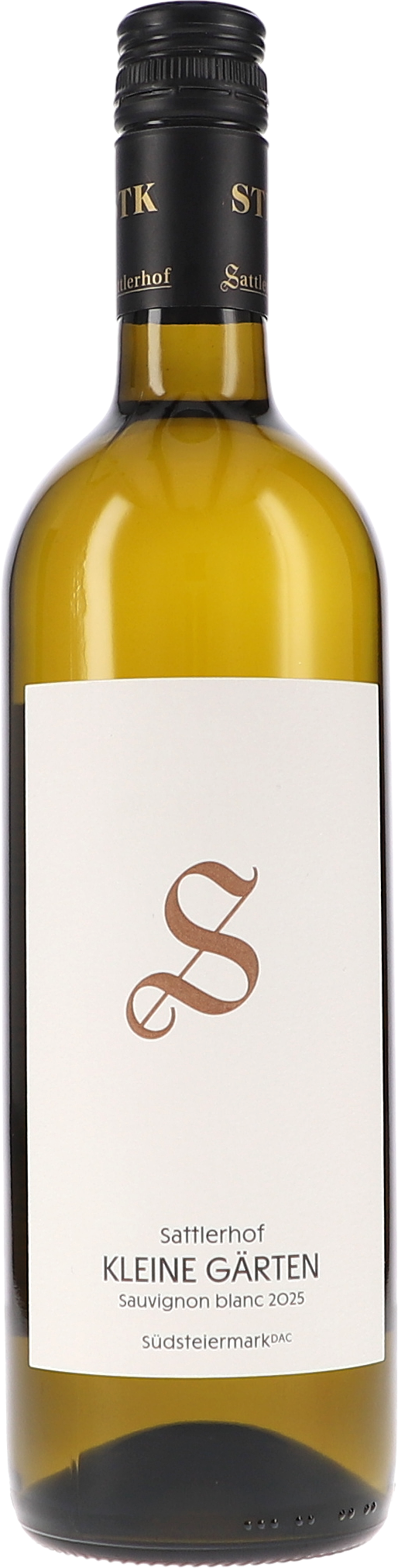Kleine Gärten Sauvignon Blanc DAC Weißwein, Sauvignon Blanc, Flasche, Wein, Etikett-Design