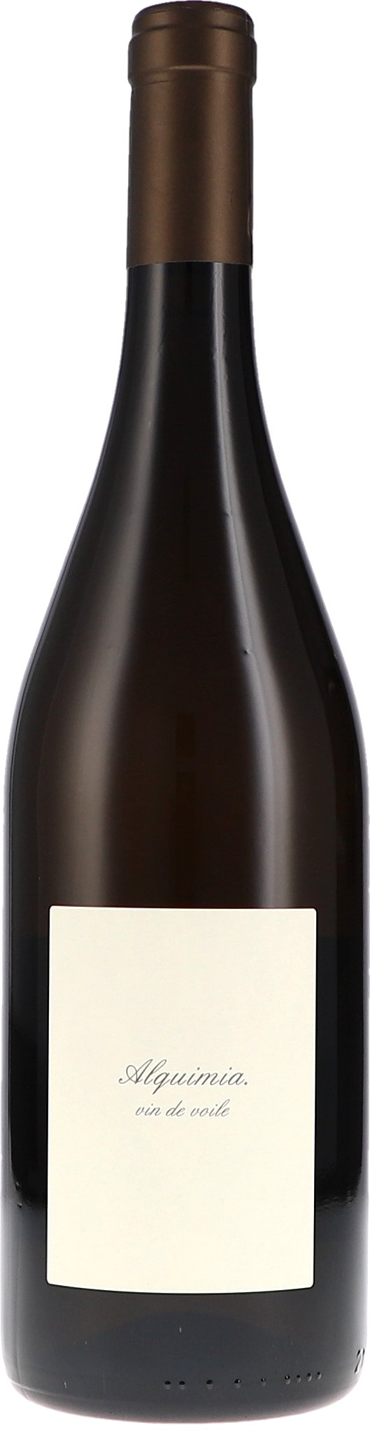 Alquimia, Vin de voile 2021/2022 VdF weinflasche, rotwein, glasflasche, etikett, flasche