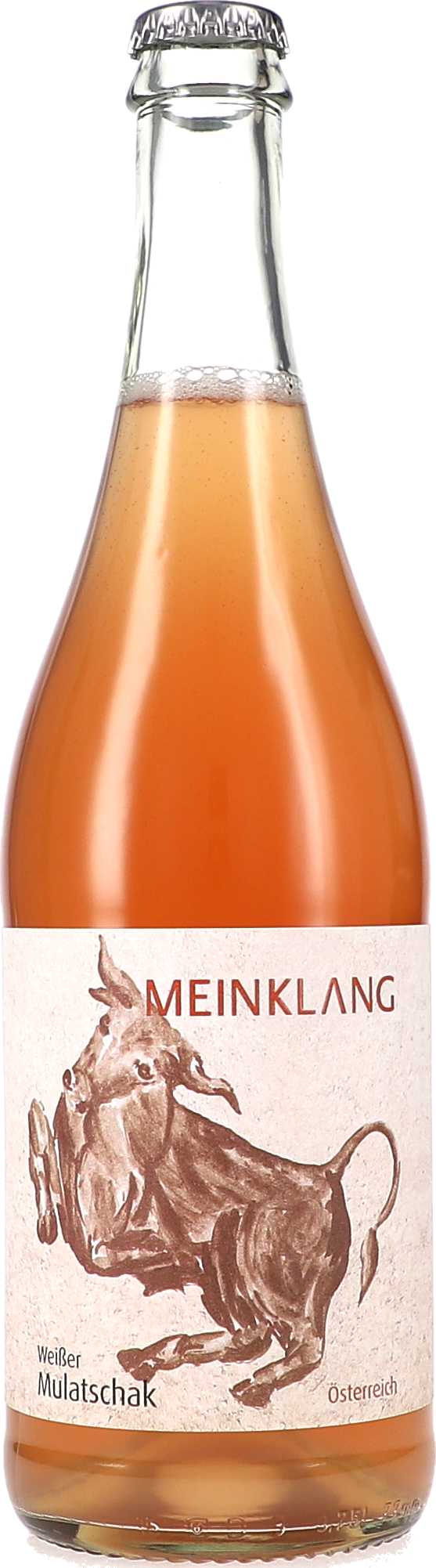 Weißer Mulatschak Glasflasche, Schaumwein, Rosé-Getränk, Weinflasche, Tierdesign