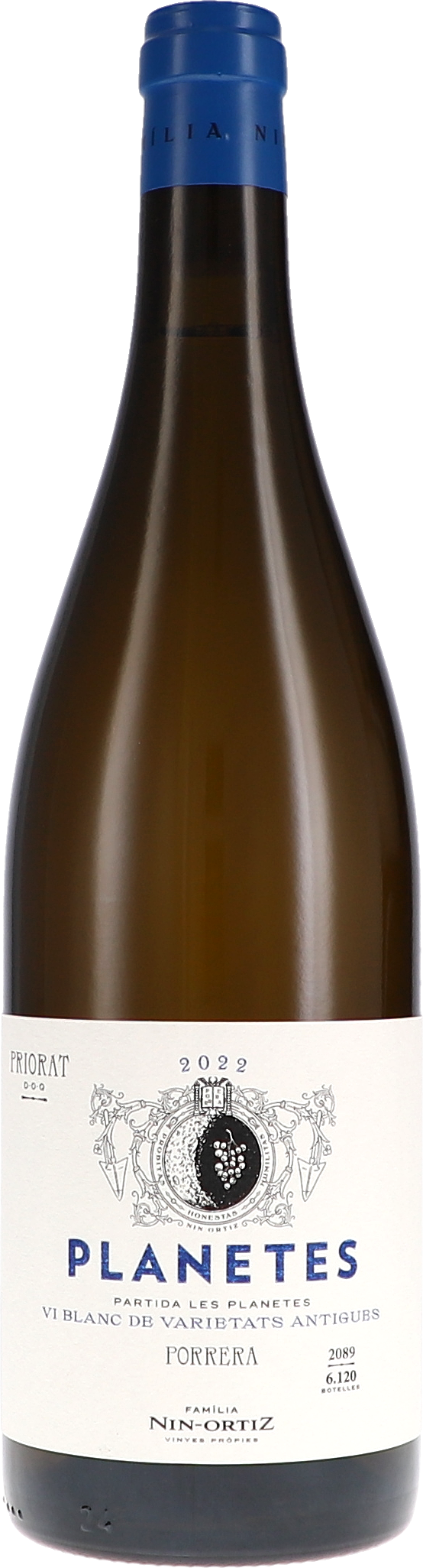 Planetes Blanc wein, weißer Wein, flasche, planetes