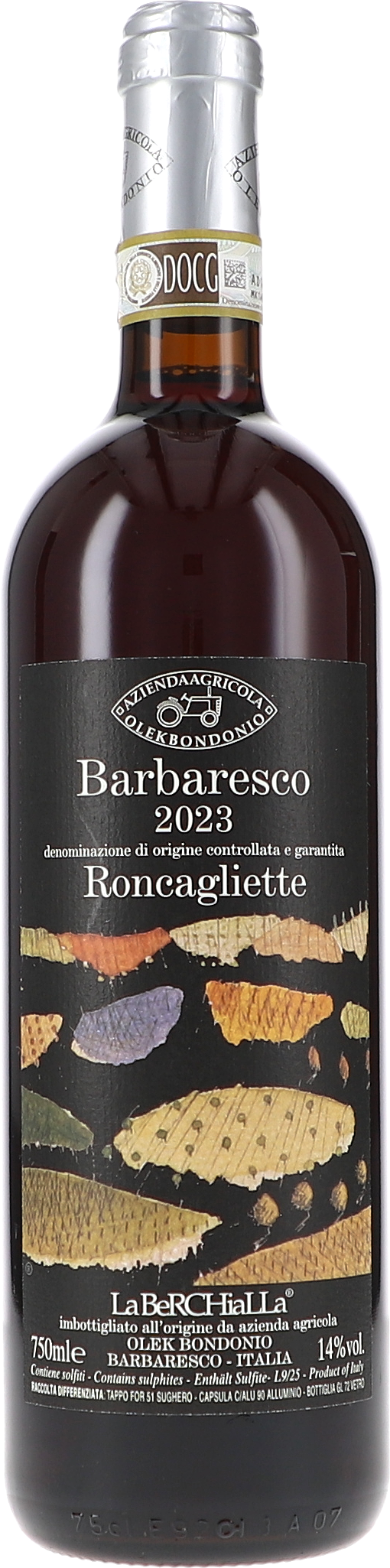 Barbaresco, Roncagliette, Rotwein, 750ml, Italien