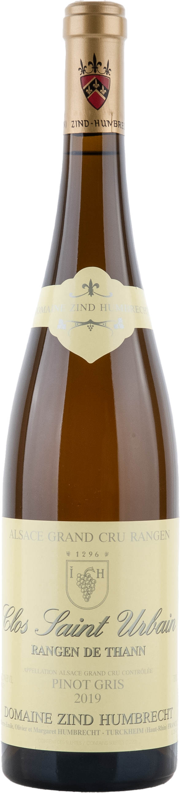 Pinot Gris Rangen de Thann Clos-Saint-Urbain Grand Cru
