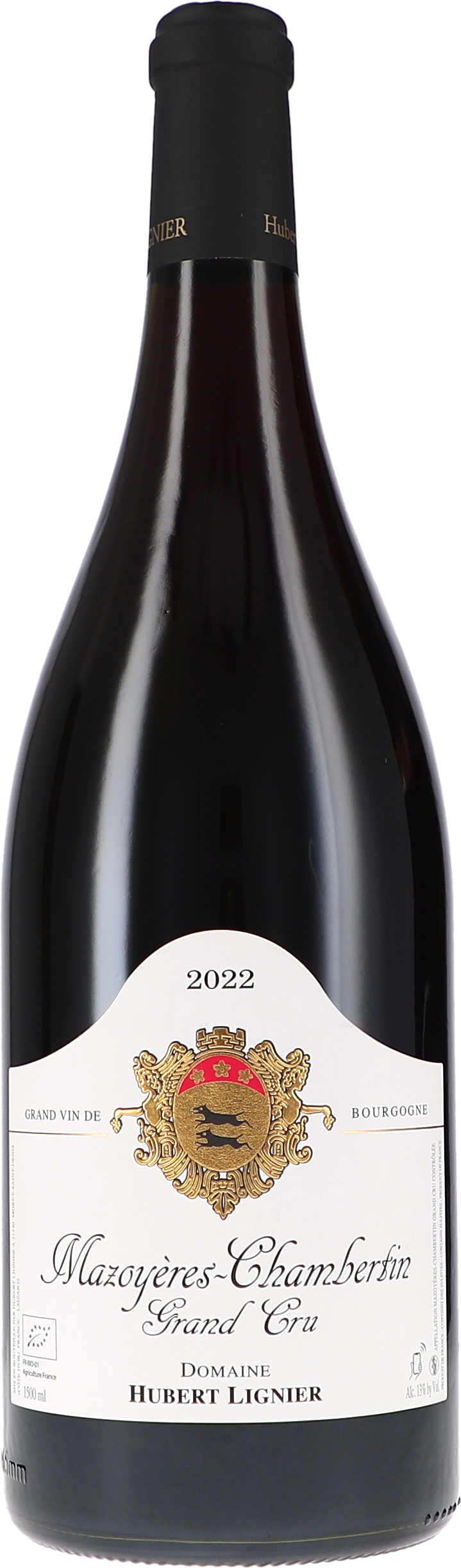 Mazoyères-Chambertin Grand Cru AOC rotwein, 2022, burgund, domaine, reben