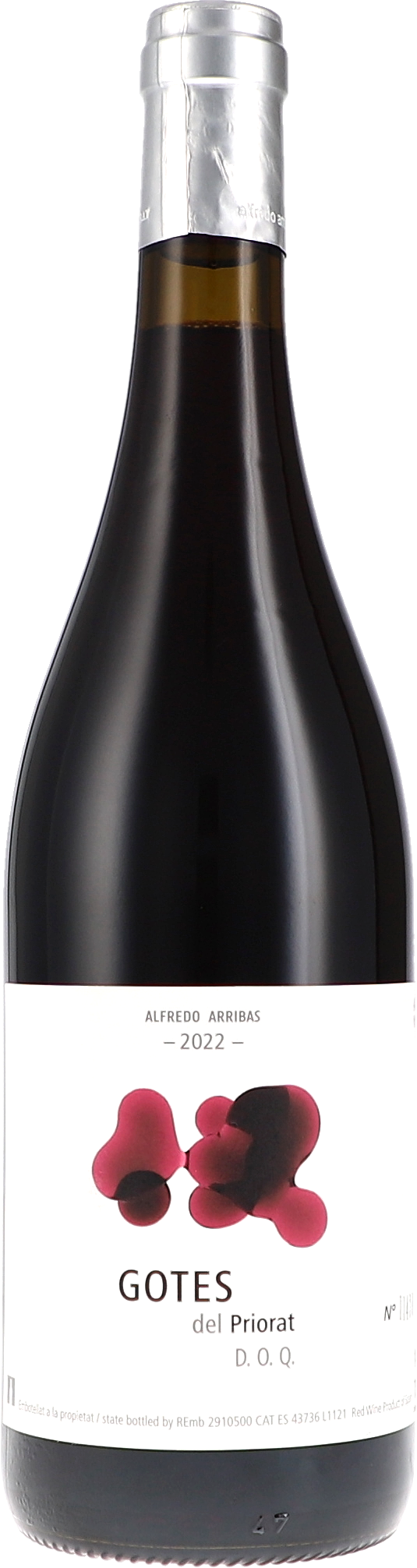 Gotes del Priorat Alkohol, Getränk, Schnaps, Roter Wein, Flasche