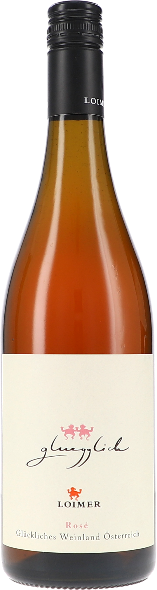 Gluegglich Rosé rosé, wein, weisswein, flasche, glückswein